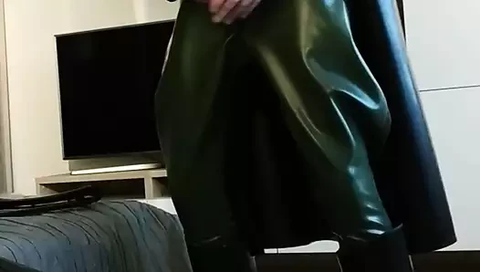 Cum içinde kauçuk ceket