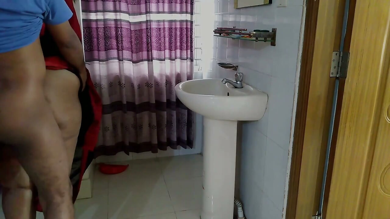 Pakistani Sexy Stepaunty Stand Front of Mirror & Hair Combined Then a Guy Fucks Her on Valentine's Day