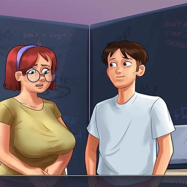 Summertime Saga Reworked - 5 in the College Toilets by Misskitty2k