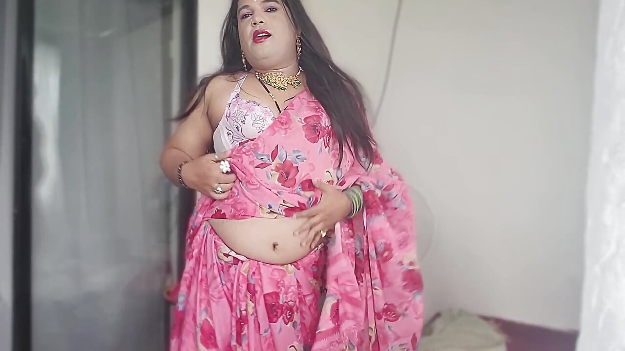 Pink Sari Laali Lal Lal Diste Mi Bhari Raja Bocha Majha Mar