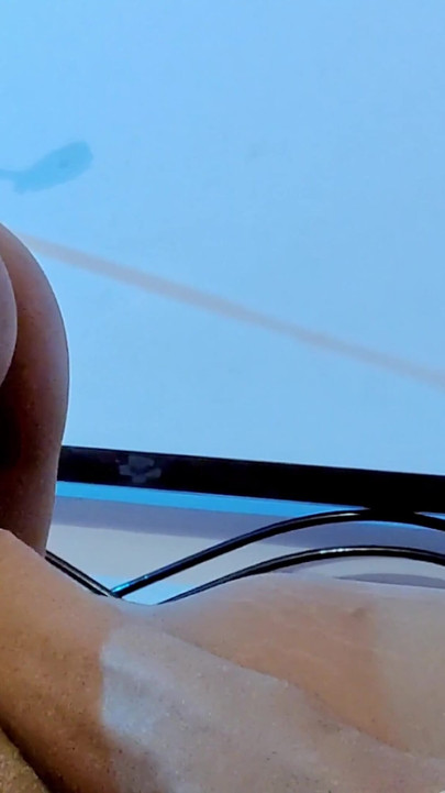 Iconic moment from "Lusty Big Booty Sister Rides Little Stepbrother."