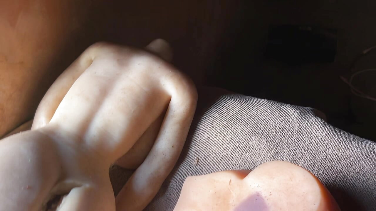 Threesome love toy Cum hard