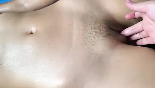 Masseuse gives a VIBRATOR ORGASM to her favorite client (Happy Ending)