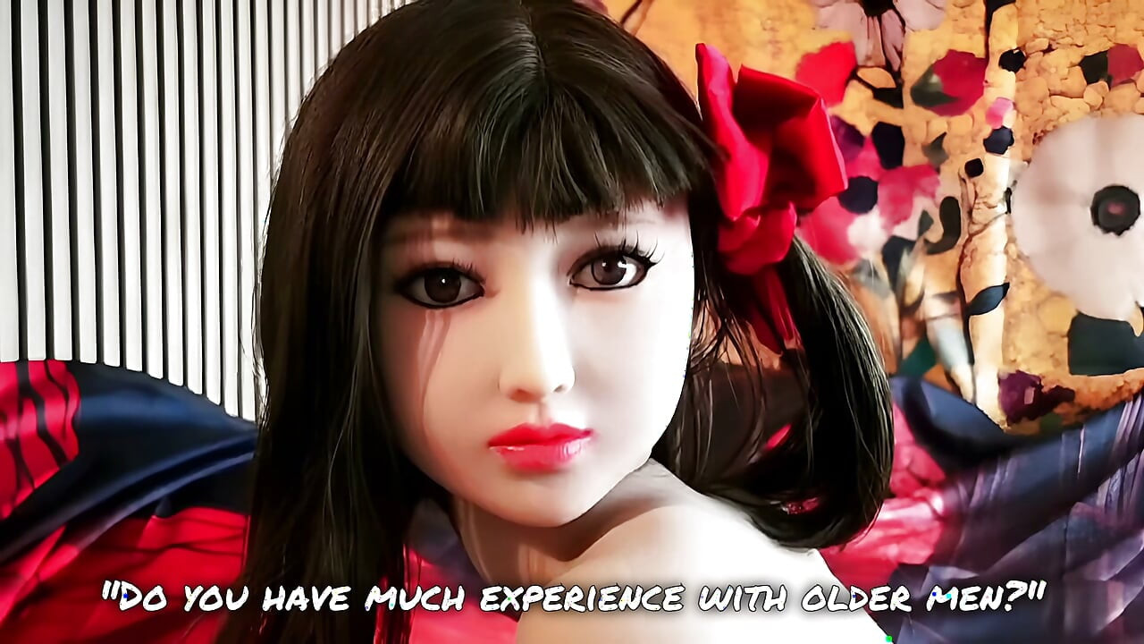 Funwest Doll Amy wordt in haar kont geneukt door een oudere man - met AI-sequenties