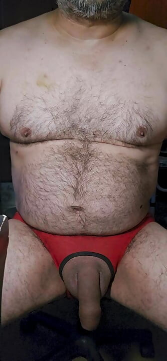 Rød jockstrap