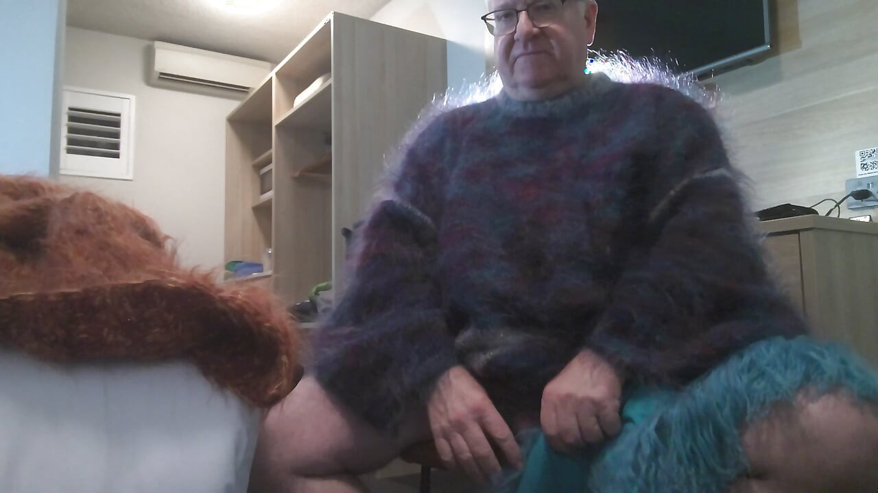 Mohair masturbation