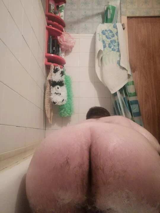 Hairy young boy cumming while fingering himself