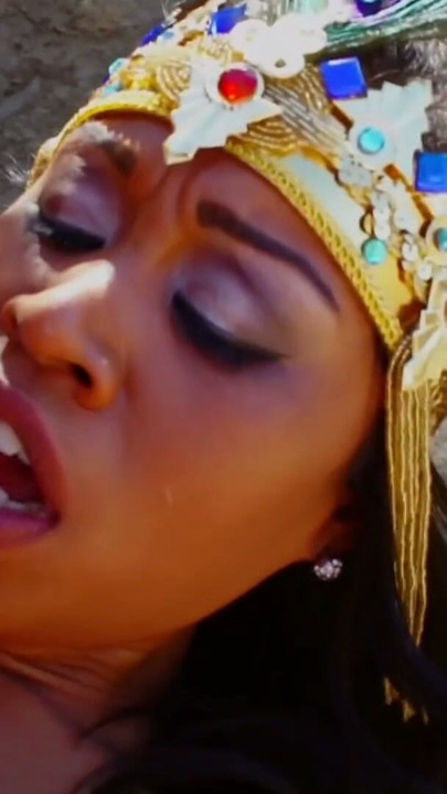 Peruvian princess sees a white cock for the first time | Clip 2