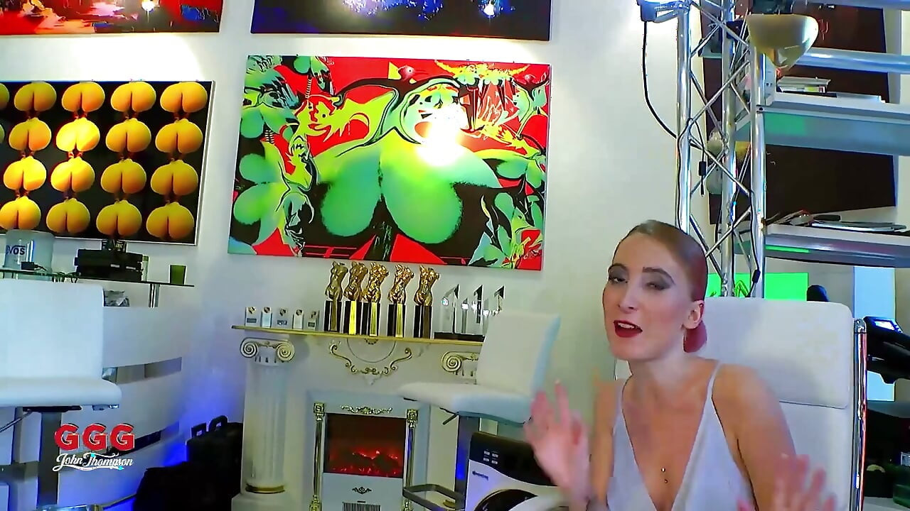Redhead Slut Takes Massive Facial & Cum in Mouth During Ggg Bukkake