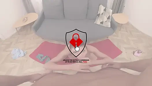 She wanted help stretching, so I stretched her ass with my dick