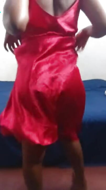 oung Black Woman with Beautiful Big Breasts Stunning Ebony Beauty