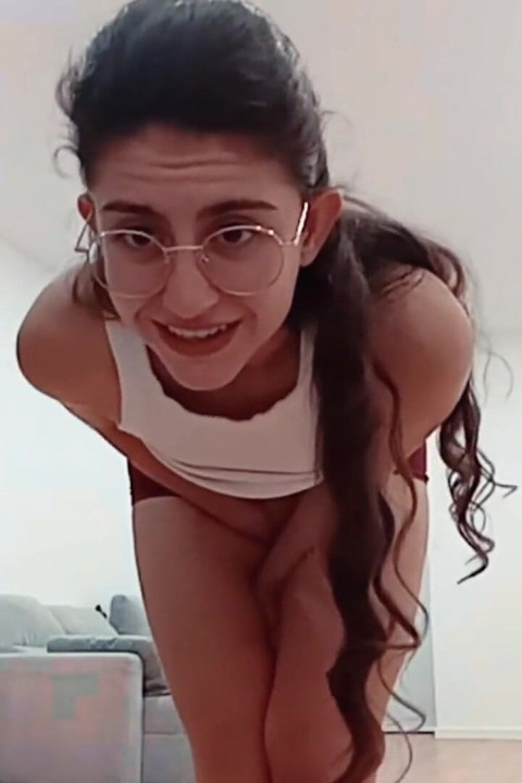 Pissing in My Grain Sports Spandex Shorts During and Mopping