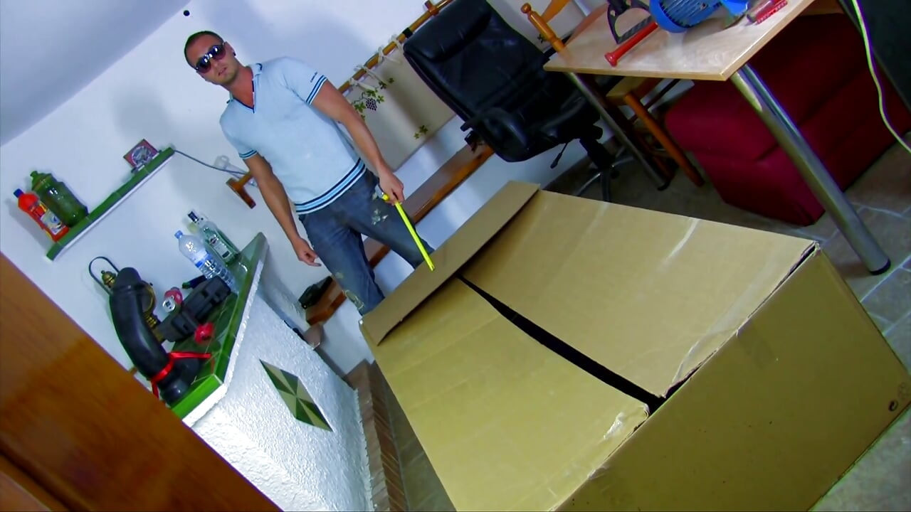 Cute young housewife roughly banged by a perverse man