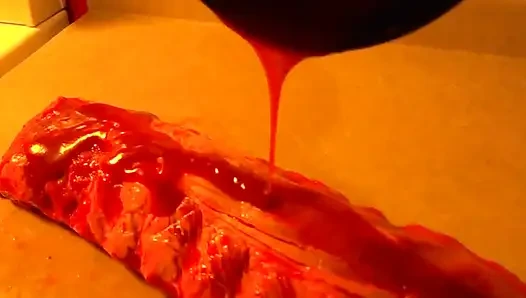 Растираю тебя как кусок мяса, хмель Eyou, как мое прикосновение