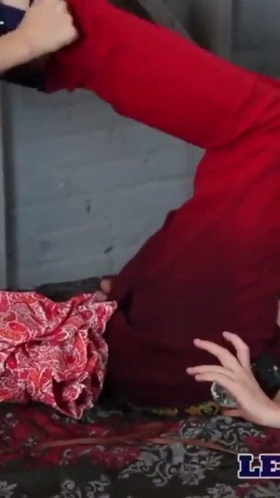 Lesbian Redhead Seduces Pale Skinned Beauty For Lesbian Sex | Clip 1