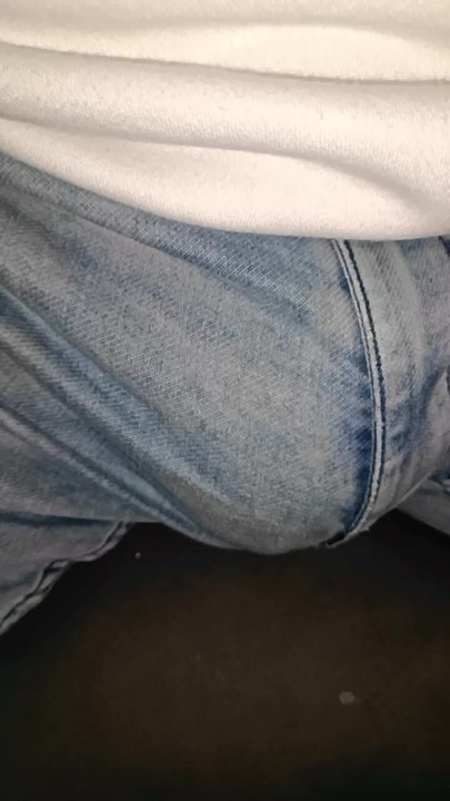 Daddy's bump in slow motion - deep moaning