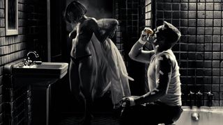 Carla Gugino - godin en mooie pop van Sin City