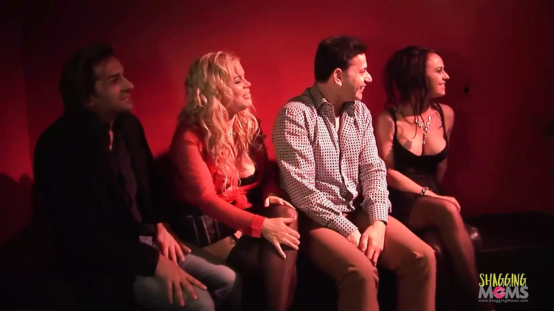A boring performance triggers the milfs into having group sex with loads of anal and sex toy