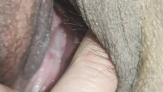 My stepmother gets wet