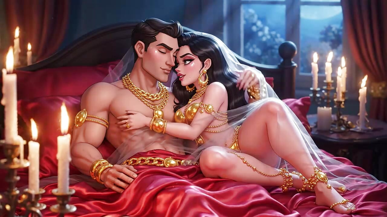 Shaadi Shuda Couple Ki Raat Bhar Ki Gandi Chudai
