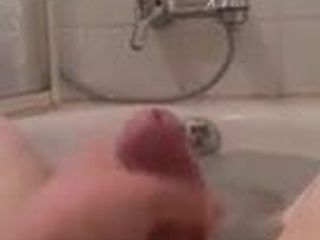 Massive cum Shot in shower
