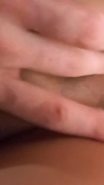 Captivating moment from ""Oh god I want it there" my girlfriend tells me while I fuck her"