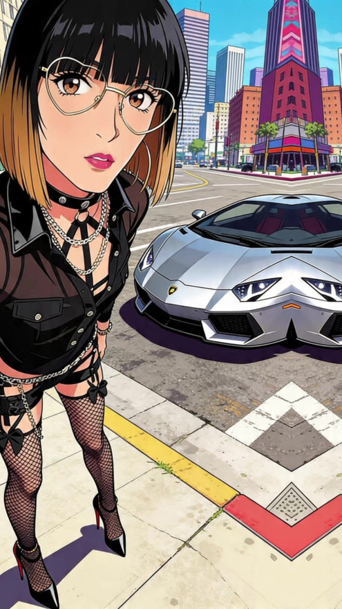 Ia LamBo & EiffeL Toren🗼in de Cul op de Trocadero.. VaneSsaBiTCHx PariSChienneTrvprod