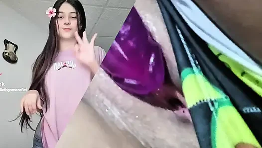 oh how delicious daddy How delicious I touched my big tits