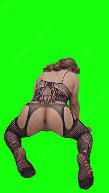 My sexy ass dance Green Screen