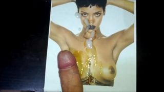 Rihanna cum tribute #1