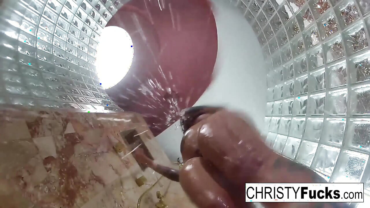 Shower BTS Fun With Christy & Dahlia