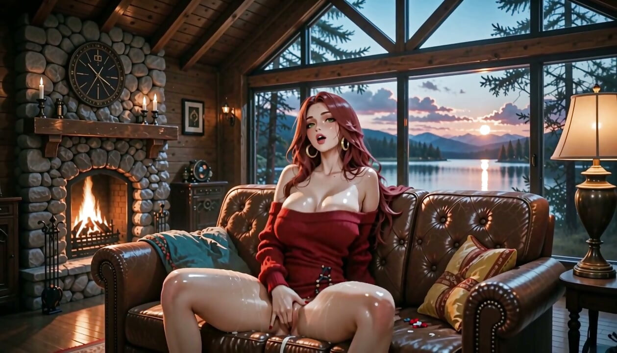 Beautiful redhead milf gets fucked mercilessly- AI porn- anime porn. porn in spanish