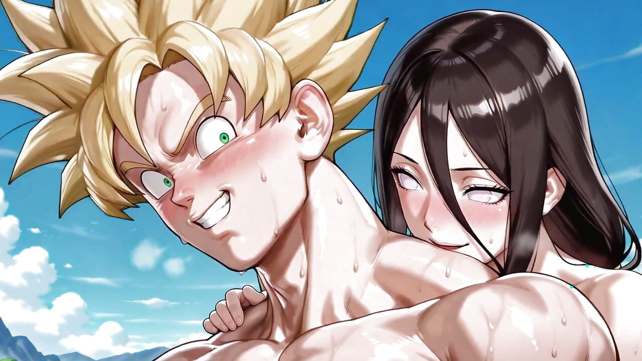 Goku - Ssj (db) X Hanabi (naruto)