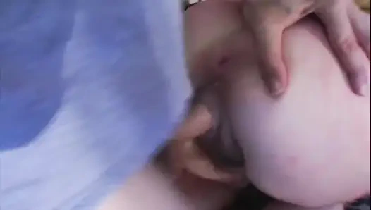 Big boob hairy pussy milf gets fucked vintage outdoor wet t shirt