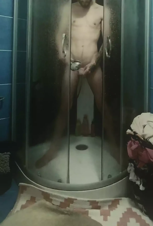 I play in the bathroom