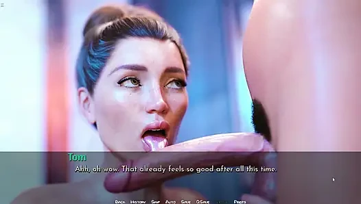 Stepson Caught Stepmom Masturbating In Bathroom And Then She Giving Blowjob