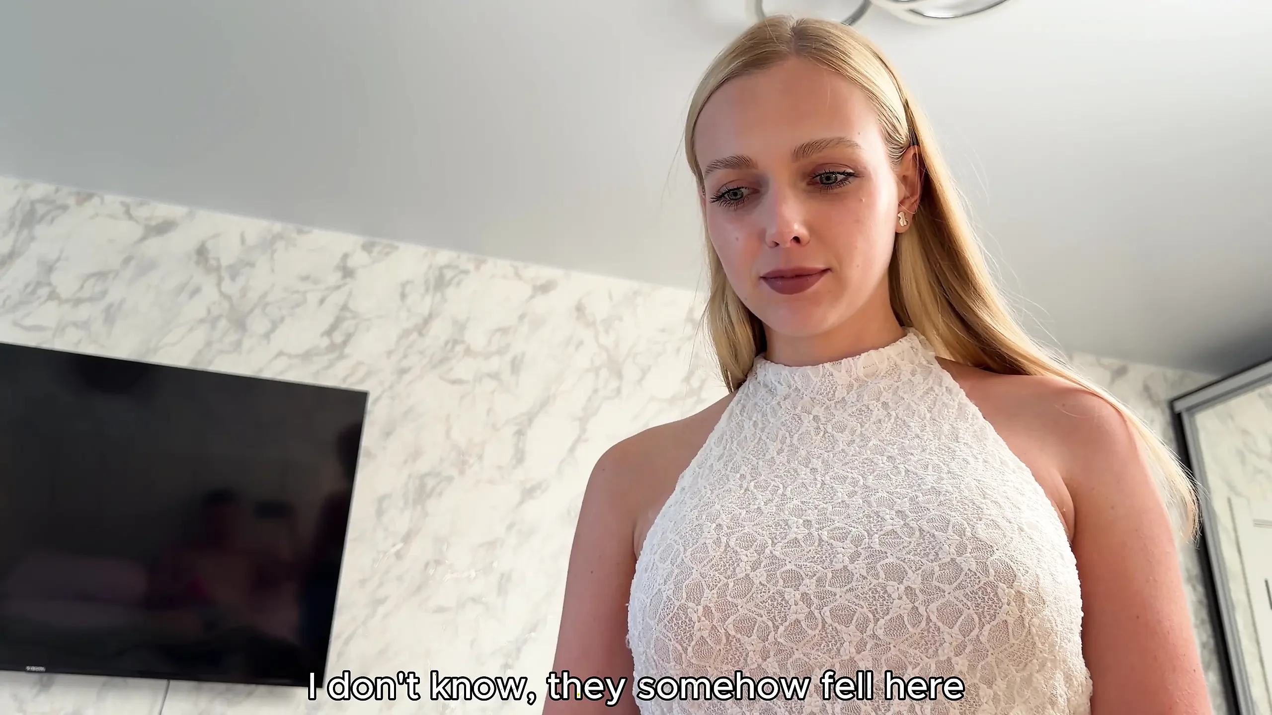 I STEALED MY STEP-SISTER'S PANTIES AND JERKED OFF IN THEM. DAMN IT, SHE SEEN IT