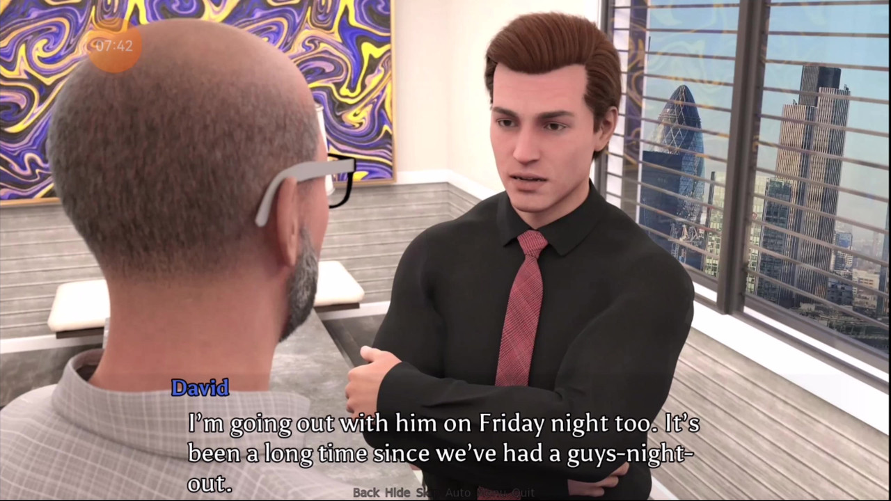 完美的婚姻 #7 - hank 抓住了 anne 的屁股