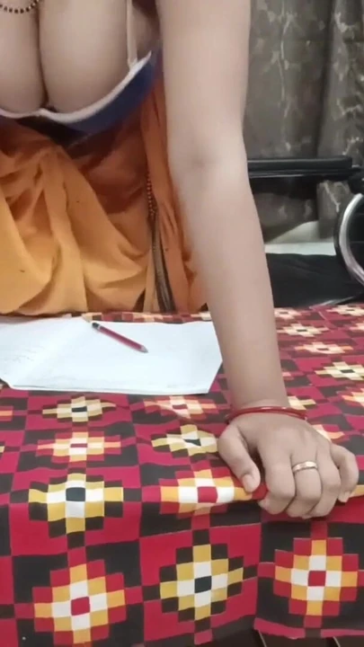 Memorable moment from "DESI PRIVATE BEAUTIFUL TUTION TEACHER SUCKS BIG COCK OF TEEN BOY AND GETS FUCKED BY HER"