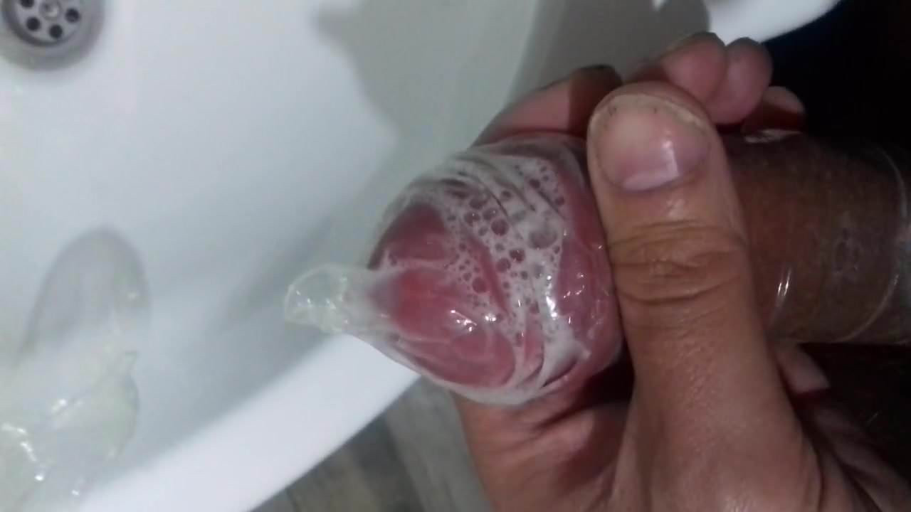 More cum in condom
