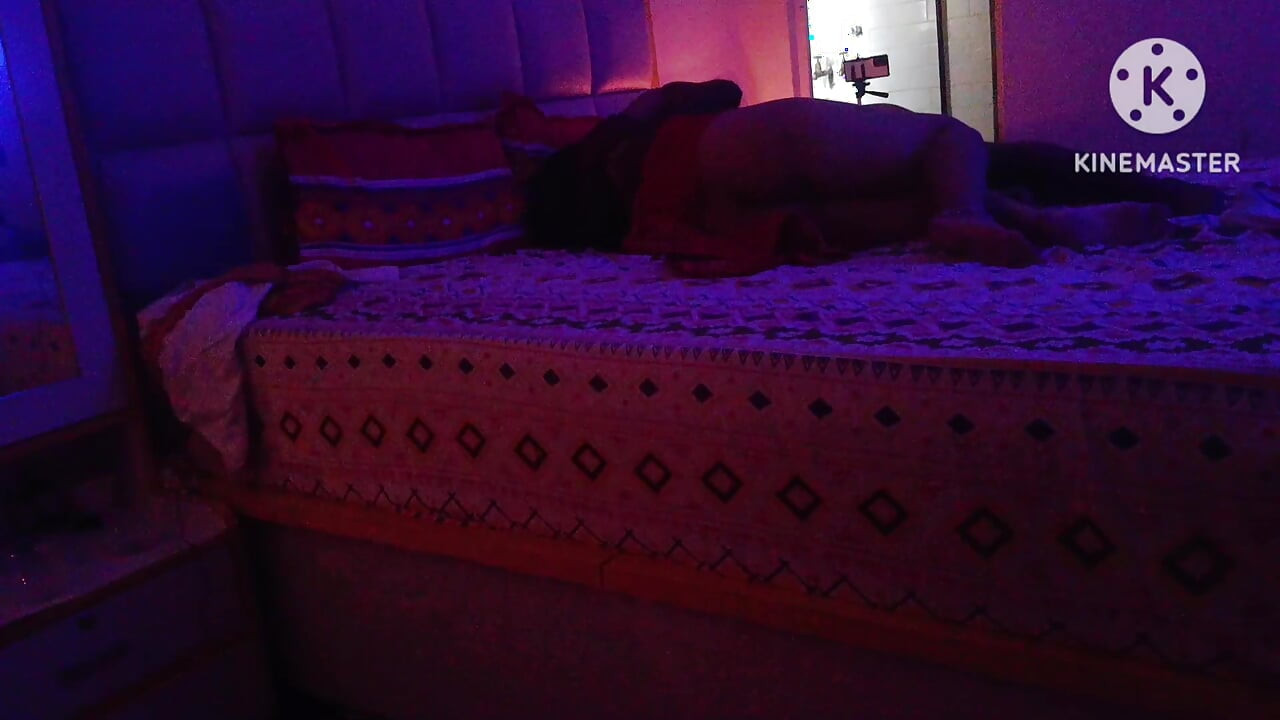 Bhabhi recém-casada com outro quarto de cama de homem