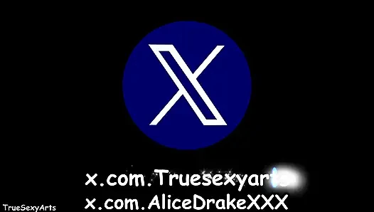 Alice Drake 4K после вечеринки, бурный секс на балконе в Париже, кримпай
