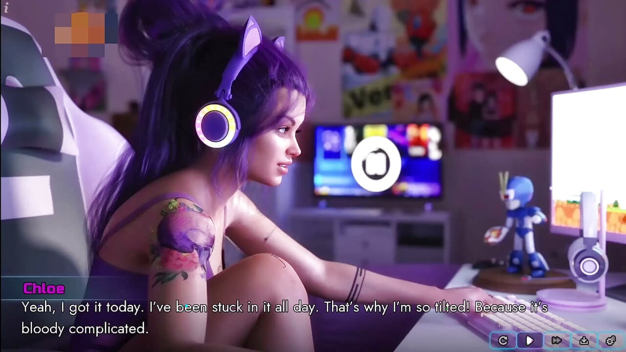 How to fix the future #1 - Jackson and Ellie took a shower together and played with each other untill they cum