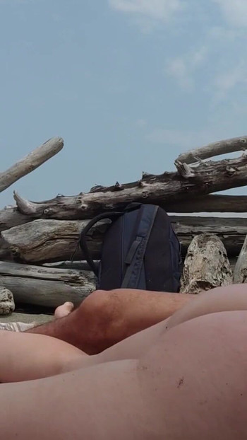 Spectacular moment from "Pussy Dick flashing in Public beach Squirting and Cumshot with Intense Orgasm in Front of Everyone"