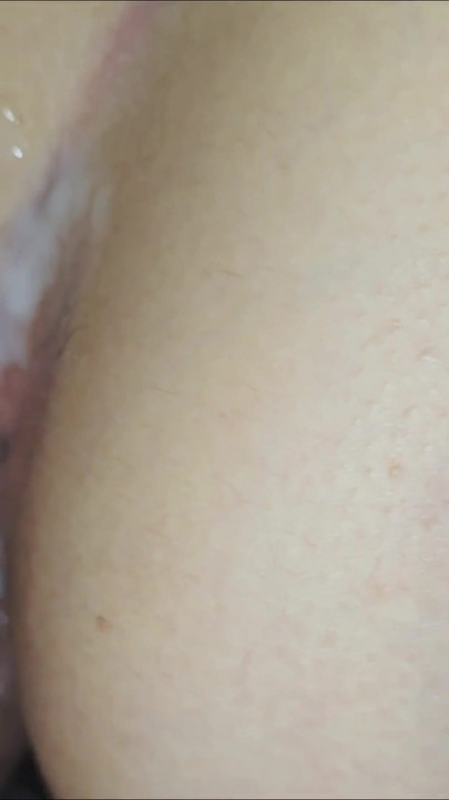Unforgettable moment from "Horny Stepsister Begs for Doggy Fuck and Tight Pussy Creampie"