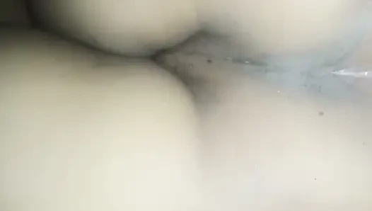 My dad was watching tv, I was lying with my stepmom
