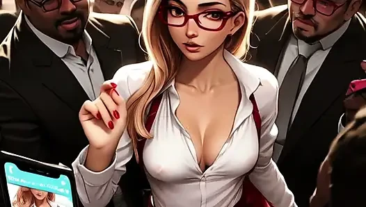 Gadis sekolah di-gangbang di lubang mosh