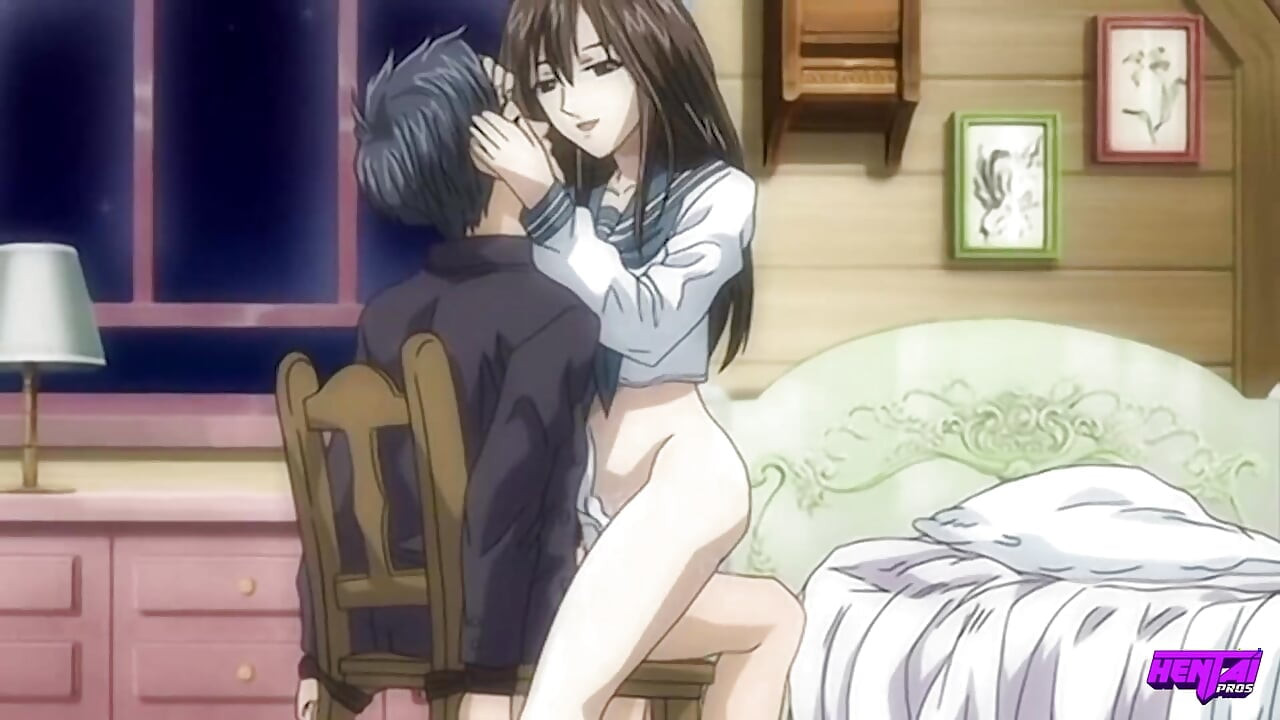 HENTAI PROS - Hirohashi Gets Her Pussy Stretched By Yoshioka While Acting Out Her Forbidden Fantasy