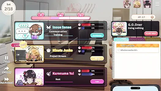 3 v-lovers inoue suka banget nyepong, jilat kontolmu, dan telan spermamu