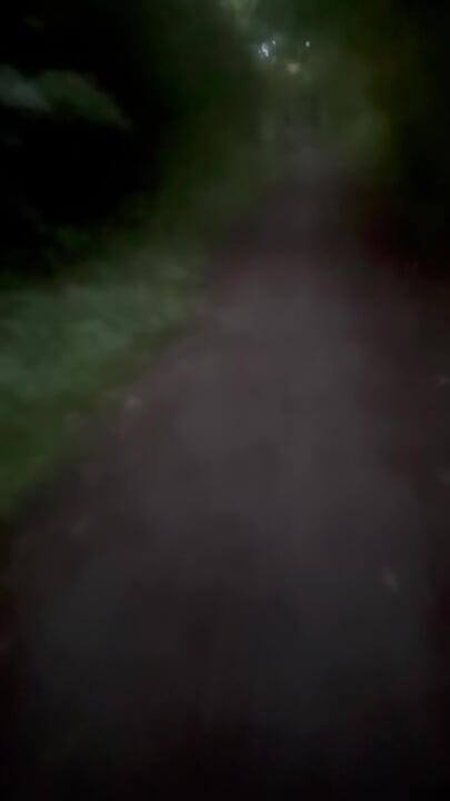 Risky nude walk from one parking space to the other half hour away stopped filming when fishmen caught me